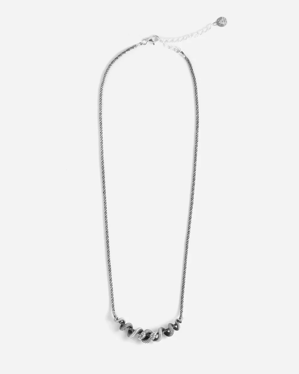 COLLANA VENOMIZED CON SERPENTI IN ARGENTO