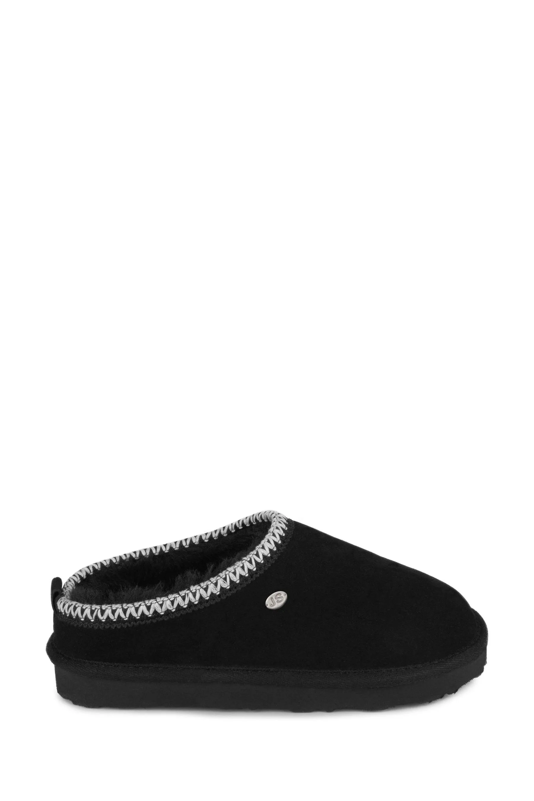 Just Sheepskin Ladies Erin Swept Back Mule Slippers    