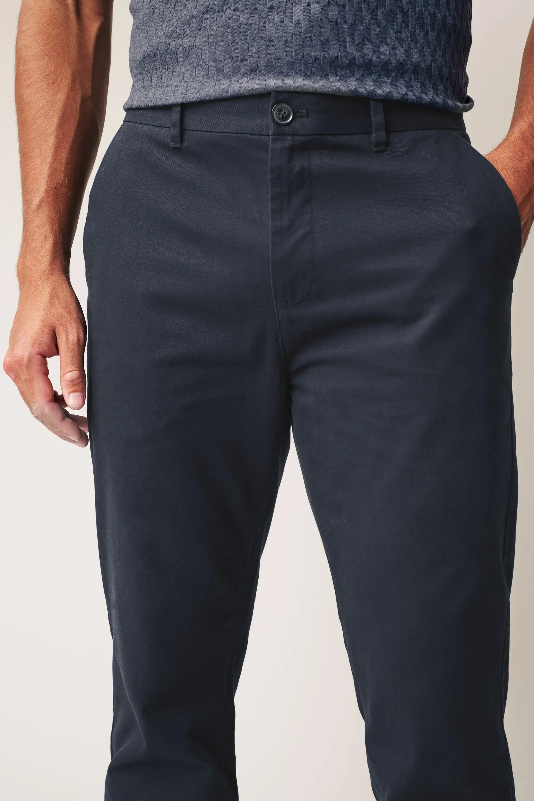 Pantaloni chino vestibilità dritta