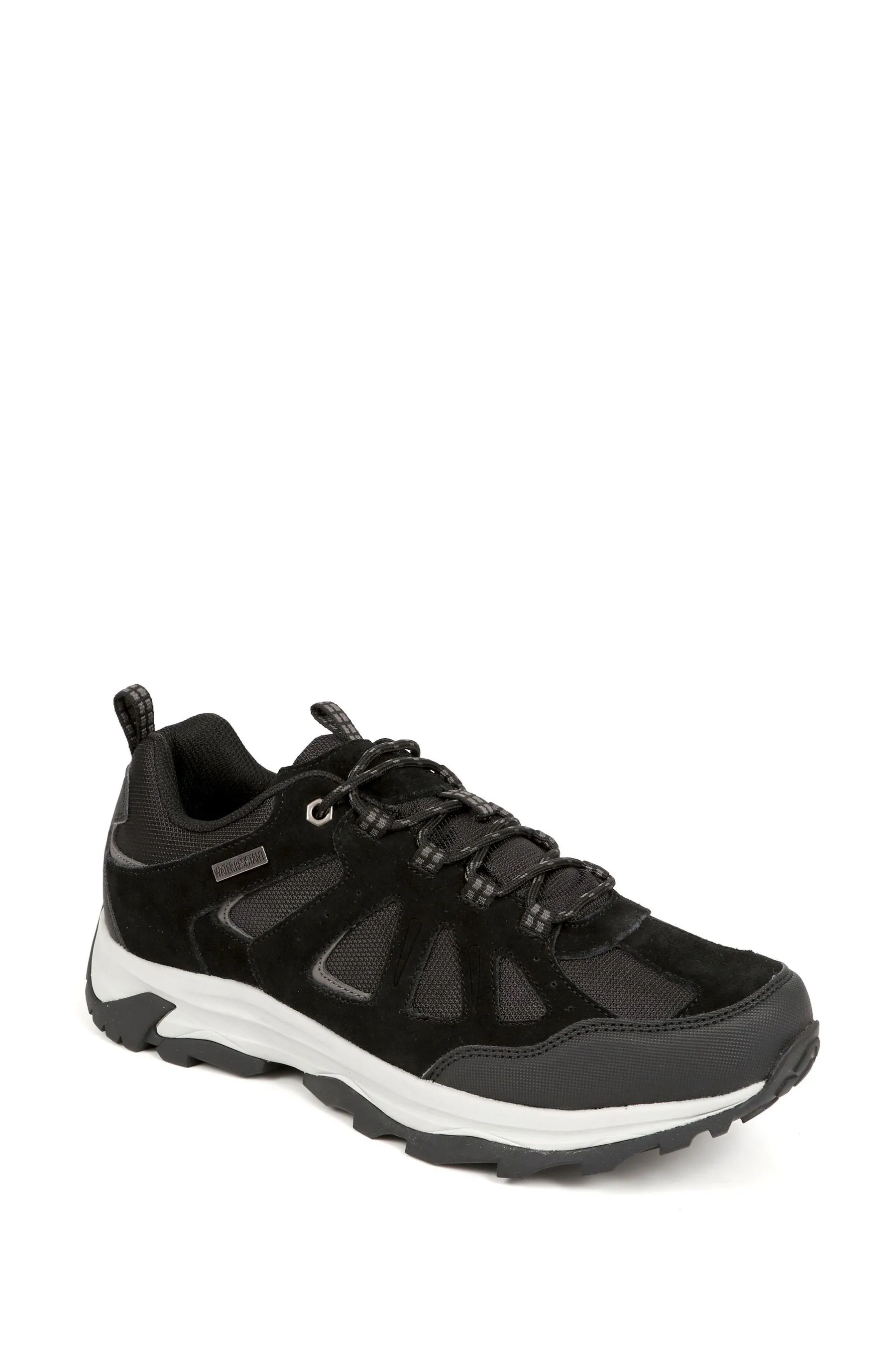 Pavers - Nero Pizzo in pelle - Scarpette da ginnastica