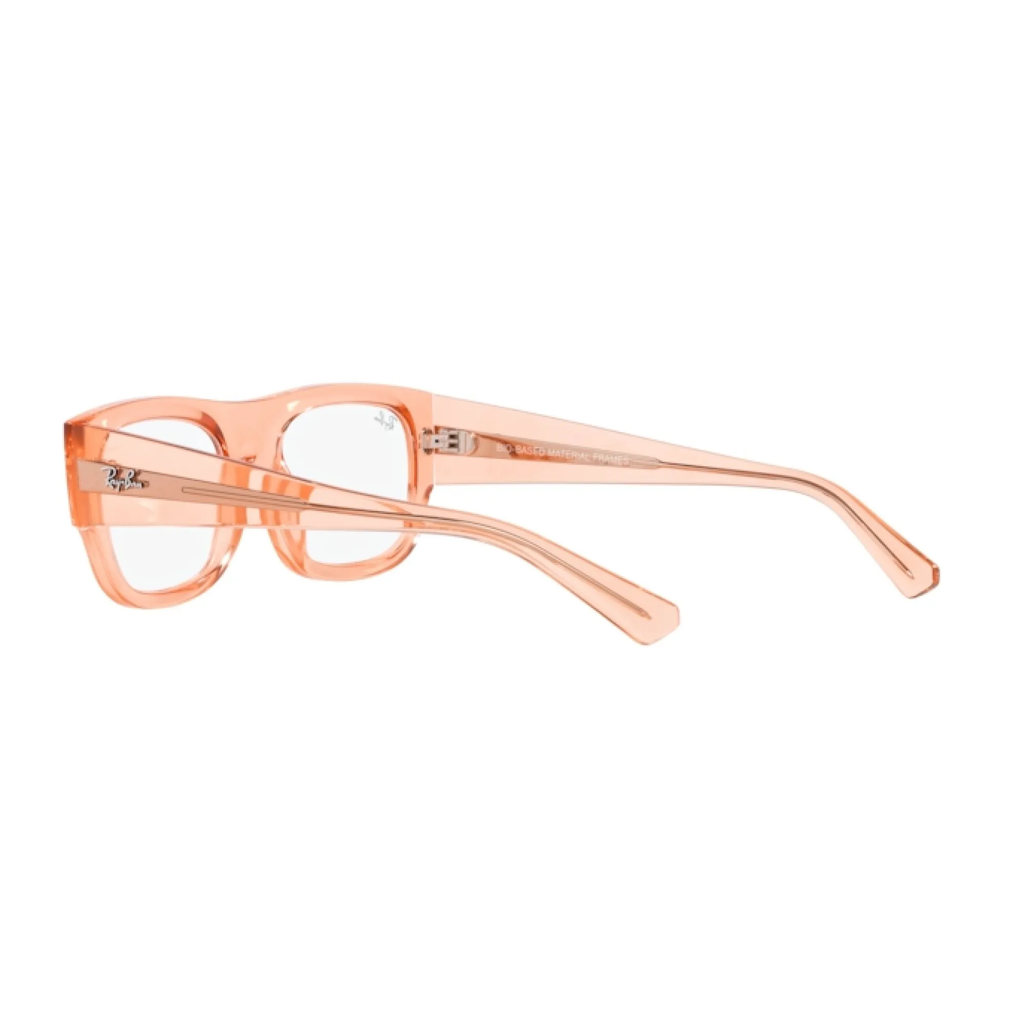   Ray-ban RX 7218 Kristin 8264 Arancione Trasparente | Occhiale Da Vista Unisex 