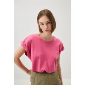 T-shirt kimono supima crop liu jo