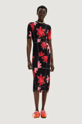 Vestito lungo Desigual QUEBEC Rosso